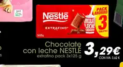 Cash Ifa NESTLE Chocolate con leche oferta