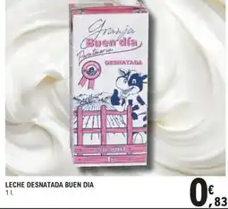 E.Leclerc BUEN DIA Leche desnatada oferta