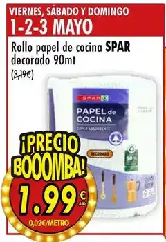 SPAR Spar - rollo papel de cocina oferta