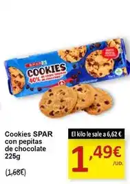SPAR Spar - cookies con pepitas de chocolate oferta