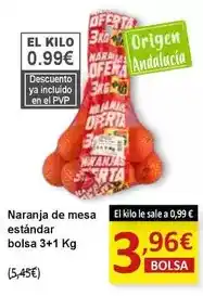 SPAR Origen - naranja de mesa estándar bolsa oferta
