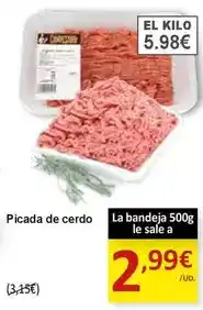 SPAR Picada de cerdo oferta