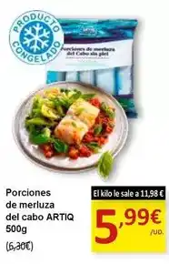 SPAR Artic - porciones de merluza del cabo oferta