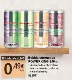 SPAR Powerking - bebida energetica oferta