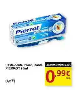 SPAR Pierrot - pasta dental blanqueante oferta