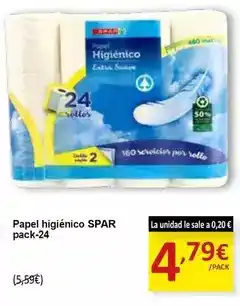 SPAR Spar - papel higiénico oferta