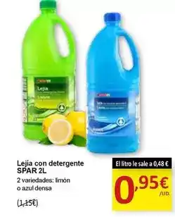 SPAR Spar - lejia con detergente oferta
