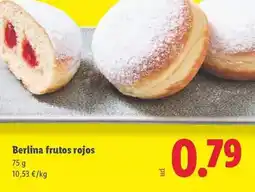 Lidl Berlina frutos rojos oferta