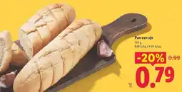 Lidl Pan con ajo oferta