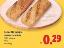 Lidl Panecillo integral con matalahuva oferta