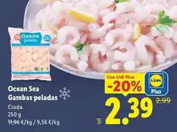 Lidl Ocean sea - gambas peladas oferta