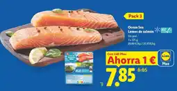 Lidl Ocean sea - lomos de salmón oferta
