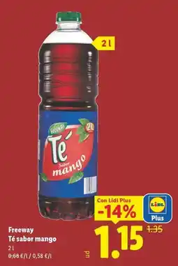Lidl Freeway - te sabor mango oferta
