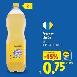 Lidl Freeway - limón oferta