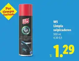 Lidl W5 - limpia salpicaderos oferta