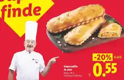 Lidl Empanadilia de atun oferta