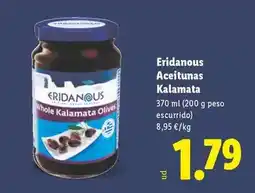 Lidl Eridanous - aceitunas kalamata oferta