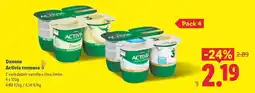 Lidl Danone - activia cremoso oferta
