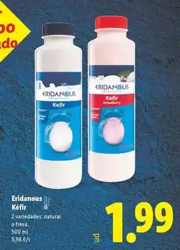 Lidl Eridanous - kéfir oferta