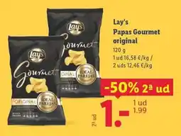 Lidl Lay's - papas gourmet original oferta