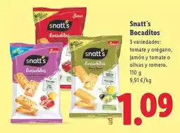 Lidl Snatt's - bocaditos oferta