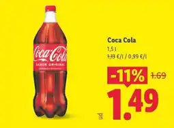 Lidl Coca cola oferta