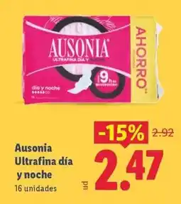 Lidl Ausonia - ultrafina día y noche oferta