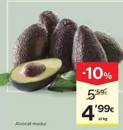 Caprabo Alvocat madur oferta