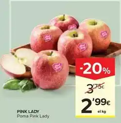 Caprabo Pink lady - poma oferta