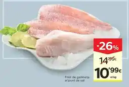 Caprabo Filet de gallineta al punt de sal oferta