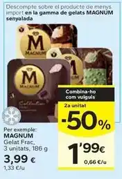 Caprabo Magnum - gelat frac oferta