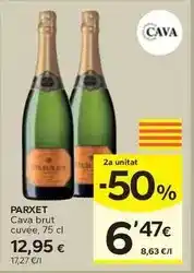 Caprabo Parxet - cava brut cuvée oferta