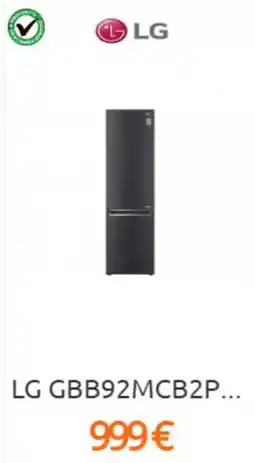 Eureka Electrodomésticos Lg - gbb92mcb2p oferta