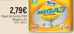 CoMarket Foxy - papel de cocina mega3 oferta