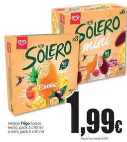 Unide Market Frigo - helado solero exotic oferta