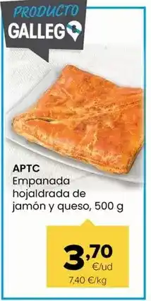 Autoservicios Familia Aptc - empanada hojaldrada de jamón y queso oferta