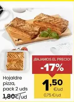 Autoservicios Familia Hojaldre pizza oferta