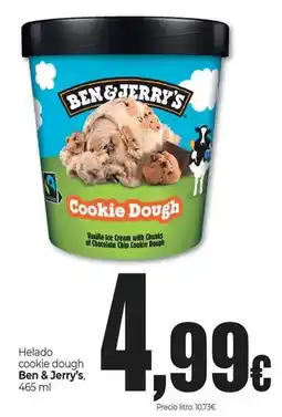 Unide Market Ben & jerry's - helado cookies dough oferta