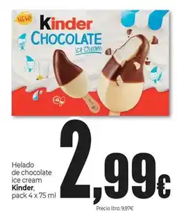 Unide Market Kinder - helado de chocolate ice cream oferta