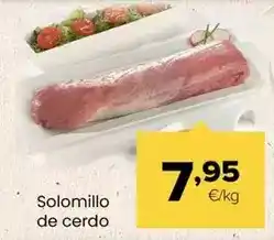 Autoservicios Familia Solomillo de cerdo oferta