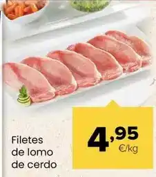 Autoservicios Familia Filetes de lomo de cerdo oferta