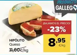 Autoservicios Familia Hipólito - queso oferta