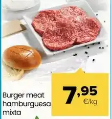 Autoservicios Familia Burger meat hamburguesa mixta oferta