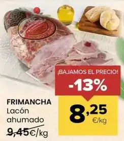 Autoservicios Familia Frimancha - lacón ahumado oferta