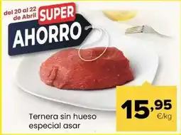 Autoservicios Familia Ternera sin hueso especial asar oferta