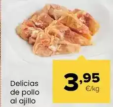Autoservicios Familia Delicias de pollo al ajillo oferta