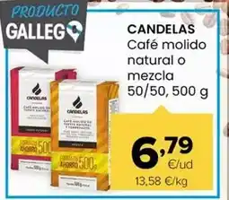 Autoservicios Familia Candelas - café molido natural o mezcla oferta