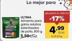 Autoservicios Familia Última - alimento para gatos adultos esterilizados de pollo oferta