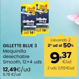 Autoservicios Familia Gillette blue 3 - maquinilla desechable smooth oferta
