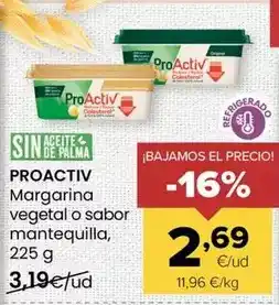 Autoservicios Familia Proactiv - margarina vegetal o sabor mantequilla oferta